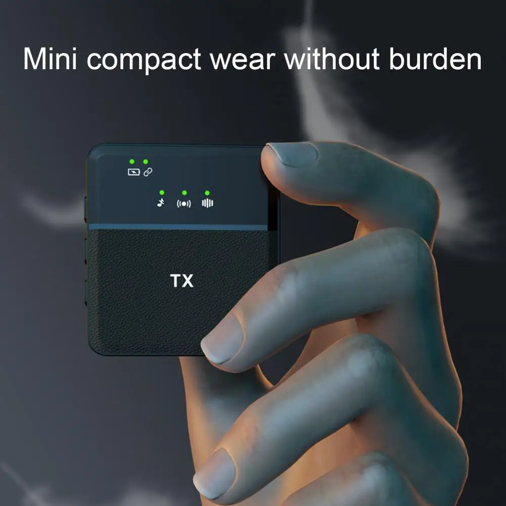 Type-c Single Professional Lavalier Wireless Microphone