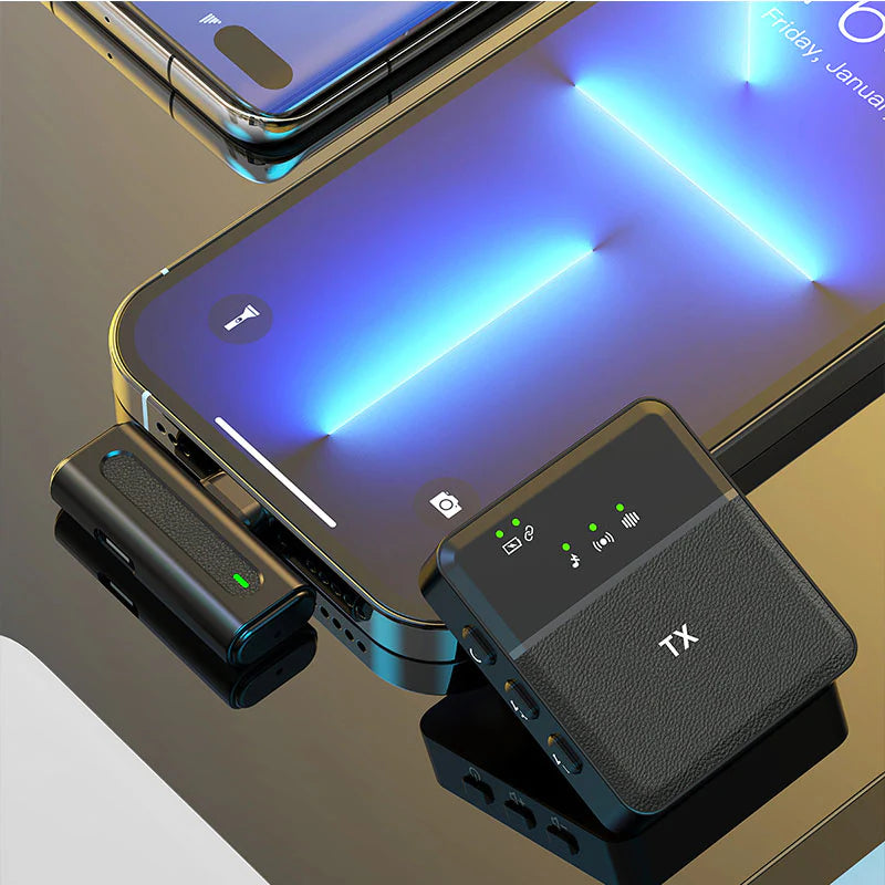 Type-c Single Professional Lavalier Wireless Microphone