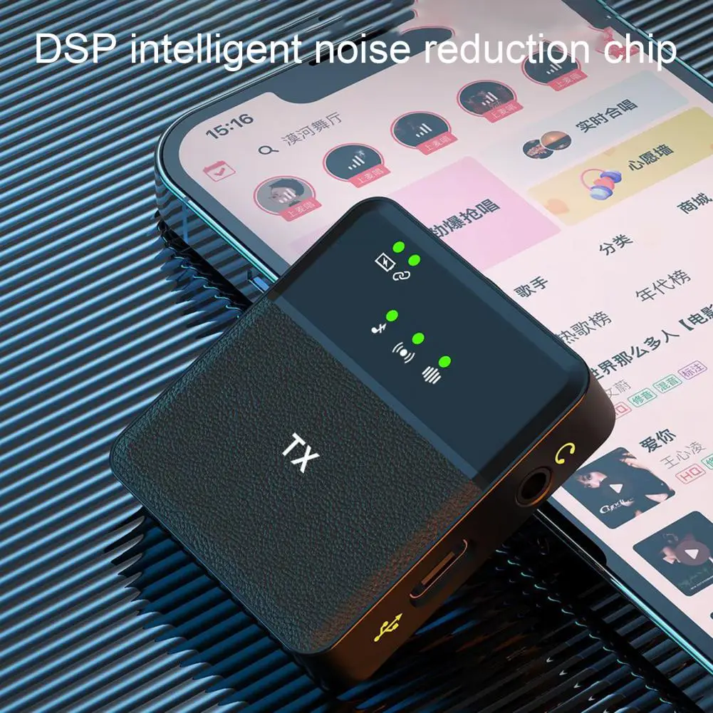 Type-c Single Professional Lavalier Wireless Microphone