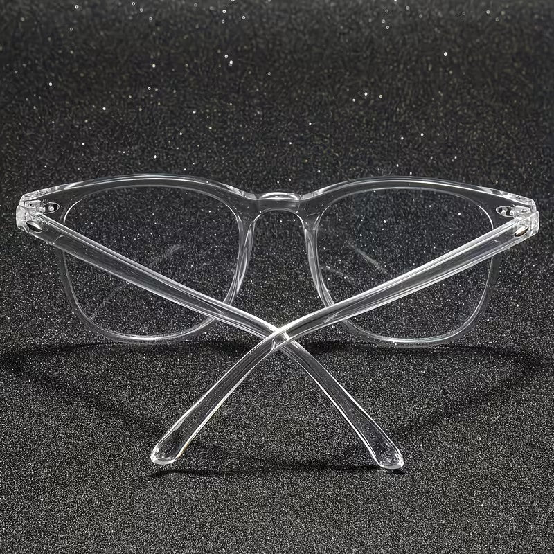 Transparent UV400 Blue Light Blocking Glasses for Men & Women | Clear Lens Computer & Mobile Eyewear
