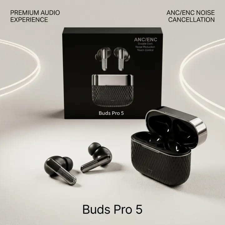 Wireless Bluetooth Earbuds - HD Sound Quality Touch Control And Noise Reduction