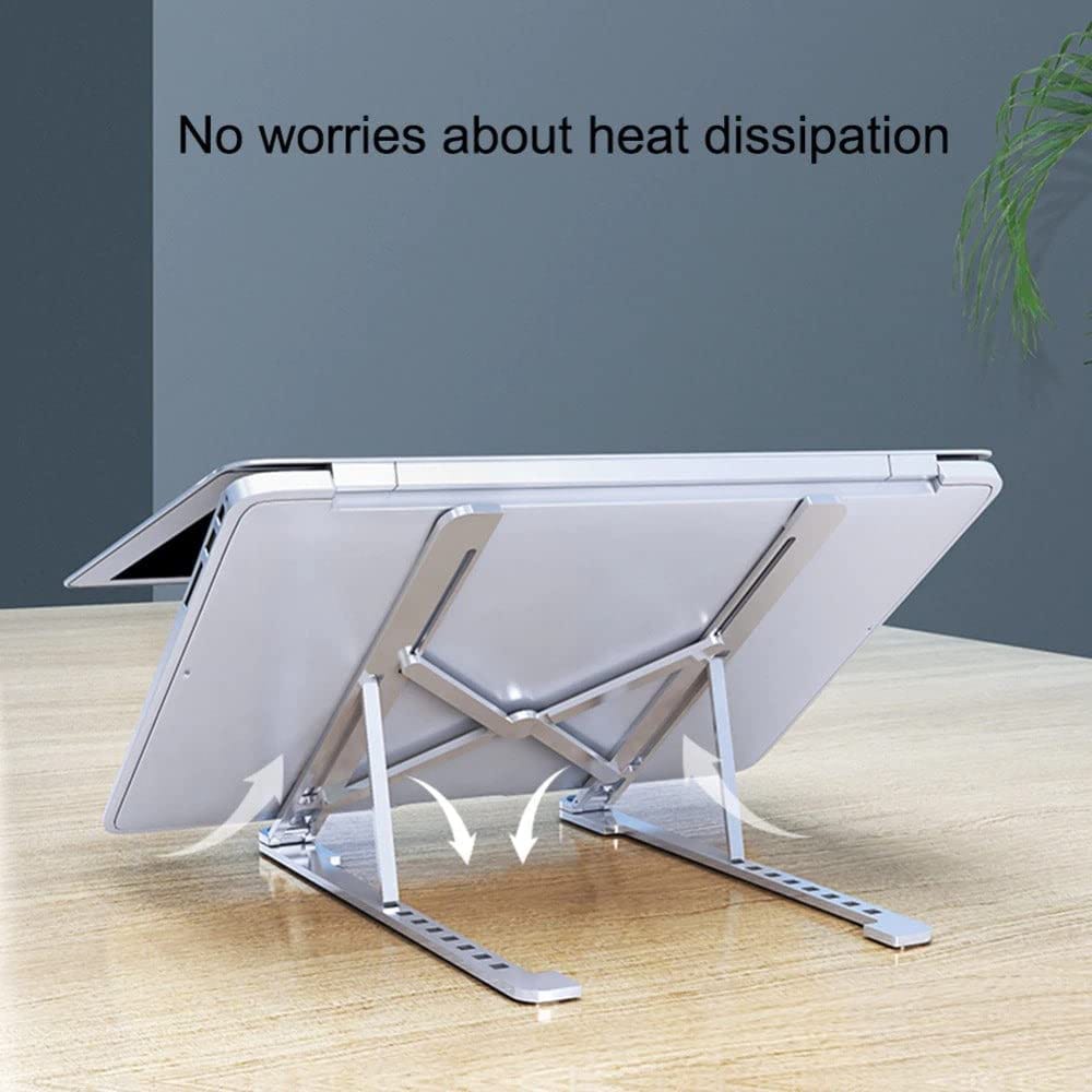 Foldable Adjustable Laptop Stand for Up to 18-Inch Laptops